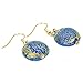 Glass Of Venice Murano Glass Ca D'Oro Earrings - Aqua