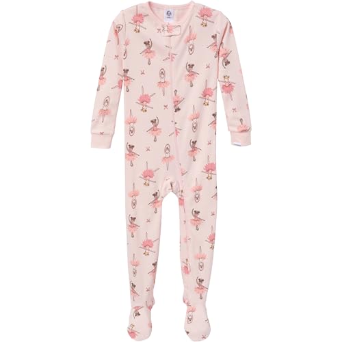 Gerber Baby-Girls 4-Pack Footed Pajamas4