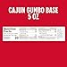Louisiana Base Gumbo 5 Ounce (Pack of 5) - Authentic Delicious Gumbo - Just Add Your Choice of Meat and or Seafood - Bring the Taste of Louisiana Home