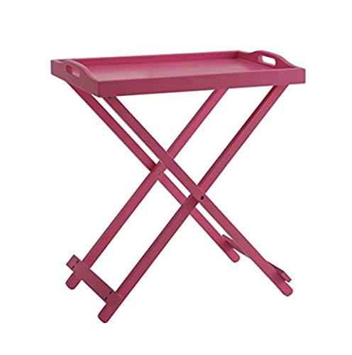 Image for Convenience Concepts Designs2Go Folding Tray Table, Pink