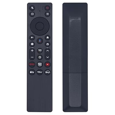 New RC923A FMB1 Voice Remote Replacement for TCL QLED Mini LED 4K UHD Google Smart TV G0401-000267, Compatible with QM5K QM6K QM7K Q77K Series