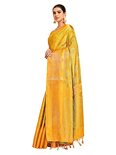 MIMOSA kanjivaram silk saree in art silk – image 3