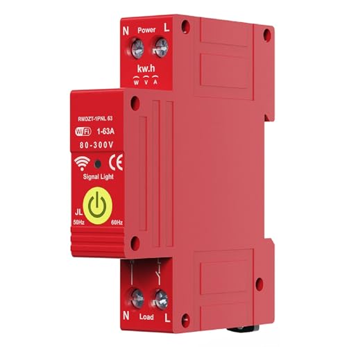 WiFi Smart Circuit Breaker 1-63A, App, Timer, Alexa