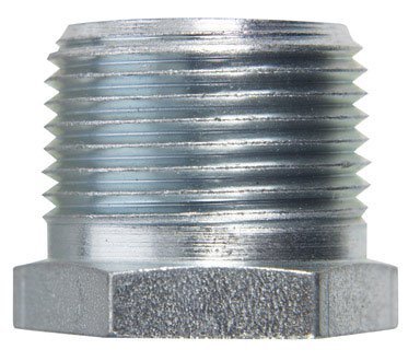 Billco 3/4 in. MPT 1/2 in. Dia. x 0.96 in. L MPT Galvanized Steel Hex Bushing