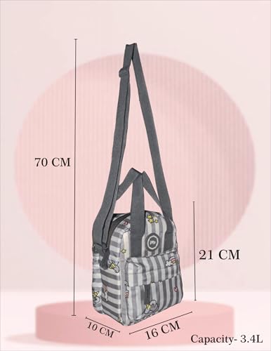 Image of PB Pearlbags Soft Crossbody Shoulder Or Hand Bag or Sling bag Water Resistant Anti Fall Stationery Storage Bag Handbag Clutch Bag Sweet Birthday Gift For 5-10 Years Children Students Girls