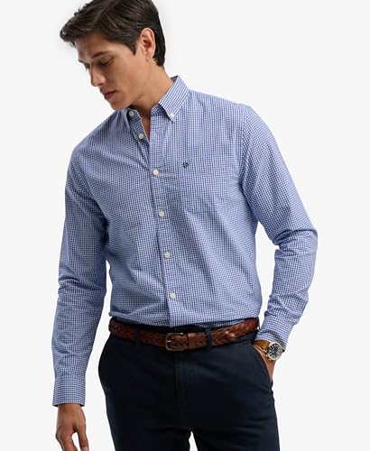 Chemise manches longues en popeline Superdry Preppy - vue 4