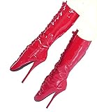  Kassiopeya Ballett Stiefel Kniehoch rot Gr 46-46 Neu (45)