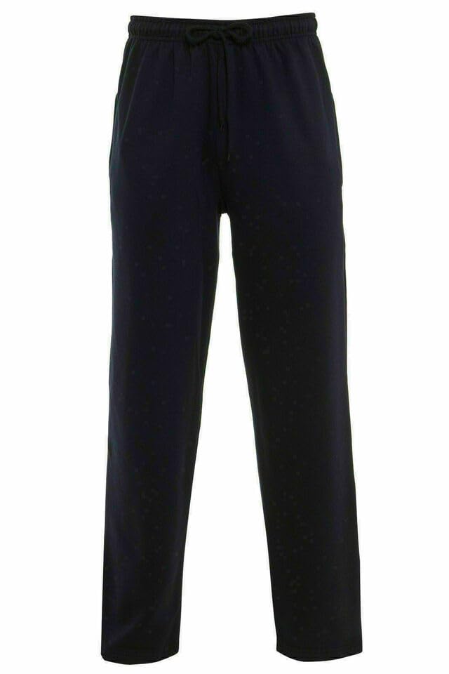 FASHION MY LOVEJogging Pants Mens Tracksuit Bottoms Trousers Casual Mens Joggers for Men UK Zip Pockets Elasticated Open Hem Classic Jog Pants Jog Sweatpants Sports Joggers