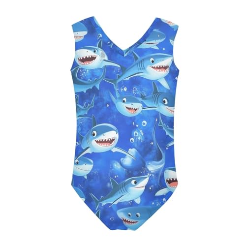 Image of Xpyiqun Bathing Suits for Girls 3-14 Kids Summer One Piece Swimwear Beach Sport Sleeveless Swimsuits Athletic