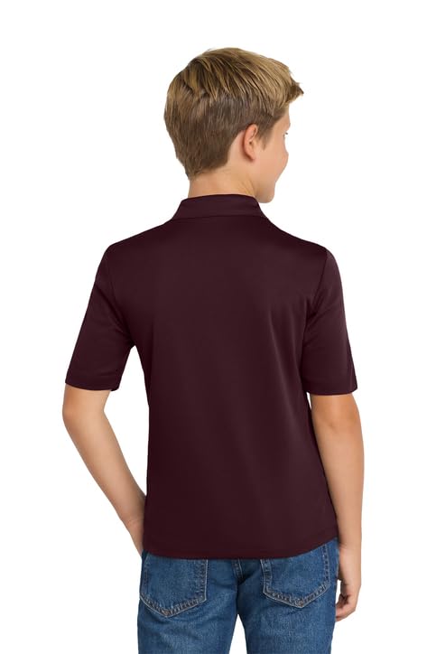 Port Authority Youth Silk Touch Performance Polo miniatura 2