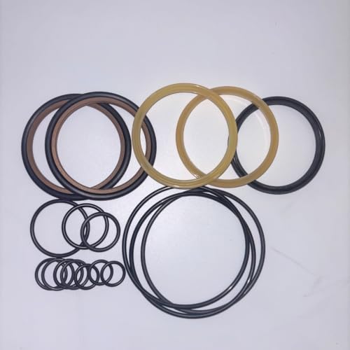 Hydraulic Breaker Seal Kit - Compatible with RHB Series 16-20T Excavator Rock Hammer - Complete Rebuild Set with Gas Seal Backup (RHB325)
