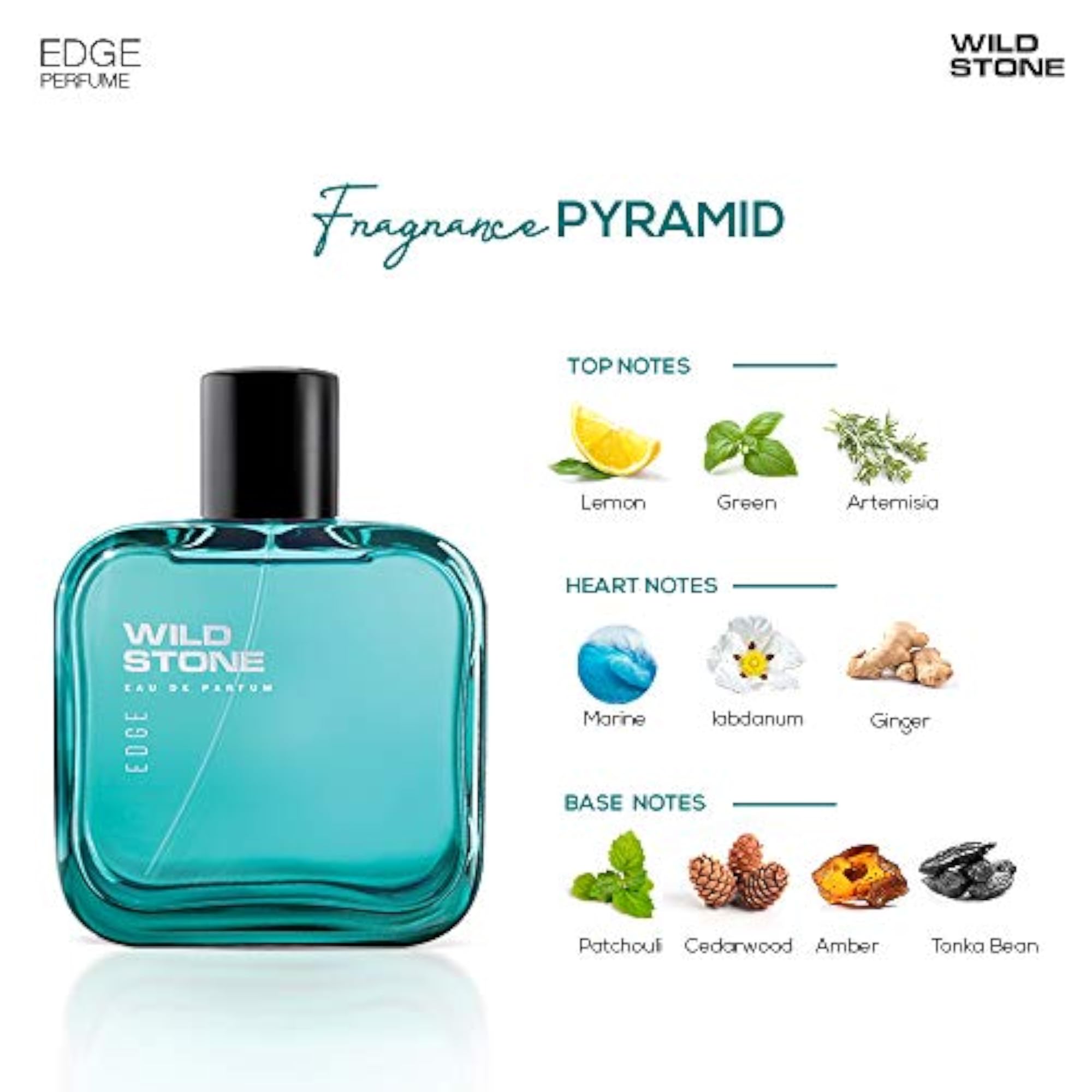 Edge Perfume and Deodorant Combo, 100ml + 150ml