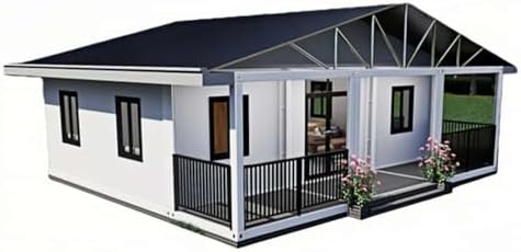 Casa contenedor portátil de 20 pies, 30 pies, 40 pies, cápsula so...