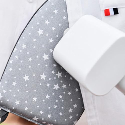 Guantes resistentes al calor para planchar ropa con esponja aislante y tela texturizada 6