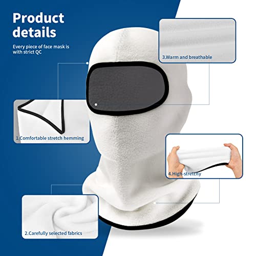 Image of YESLIFE Balaclava Ski Mask for Men and Women, Winter Face Mask, Shiesty for Skiing, Snowboarding & Motorcycle