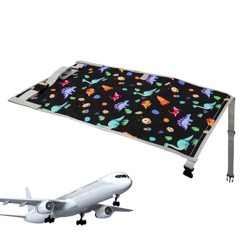 Generisch Cama de avión infantil | Cuna de viaje para niños - Plegable Portátil con Reposapiés suave para de pijamas, d'avion Pour Tout-Petit, de Voyage extensible Pour siège d'avion Pour, e
