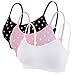 Produktbild F.lashes Sports BH Damen Push Up Ohne Bügel Leichter Halt Bustier Stretch BH Top 1/2/3er Pack Für Yoga Fitness Training