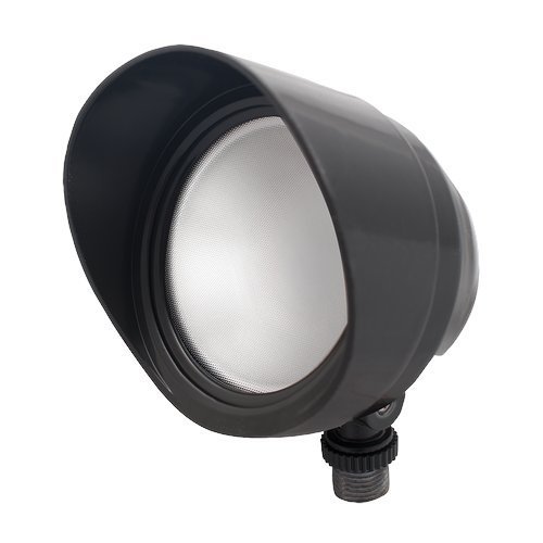 Rab Lighting Bullet12Ya Led Bullet Flood, 12W, 800 Lm, 3000 K (Warm), Bronze