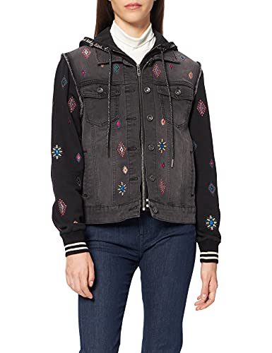 Preisvergleich Produktbild Desigual Womens CHAQ_LIVERPOO Denim Jacket, Blue, 42