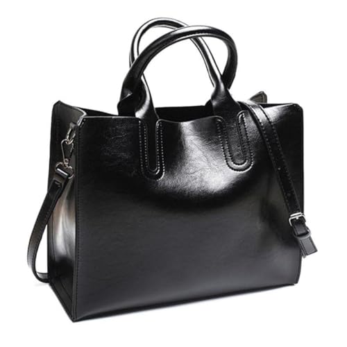 Sac cabas noir femme grande capacité pour ne plus manquer d'espace
