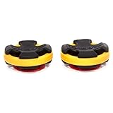 LimbSaver Broadband Dampener for Solid Limb Compound Bows, Yellow, 2-Pack