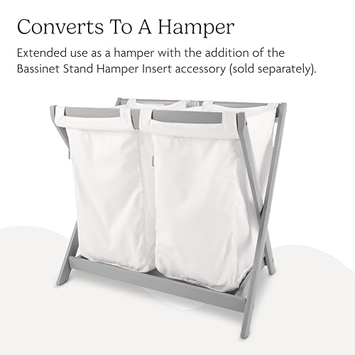 Image of UPPAbaby Bassinet Stand - Quick + Secure Attachment - White