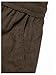 SOLY HUX Men's 2 Piece Corduroy Pants Drawstring Elastic Waist Straight Leg Baggy Pants with Pockets Brown and Beige X-Small