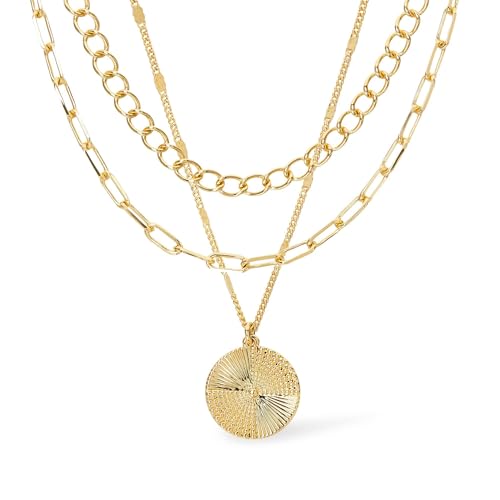 Ana Luisa Gold Layered Necklace Set for Women - Chic