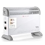 DONYER POWER Electric Convector Radiator Heater Room Heating Oil-Free Radiator