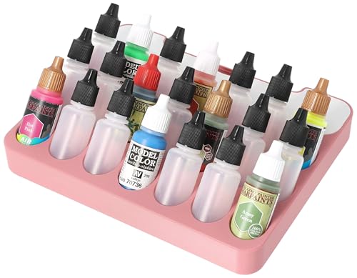 Organizador Feldherr de 21 pinturas para Really Useful Box 4L y pinceles 4