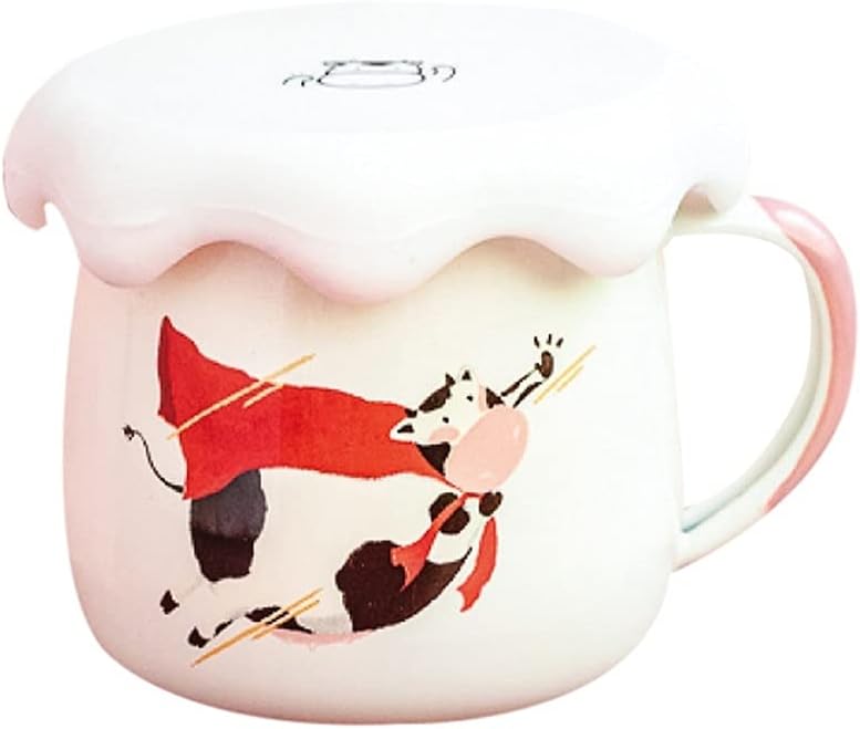 トロフィー13.52Oz / 400Mlセラミックカップ蓋付き、絶縁された