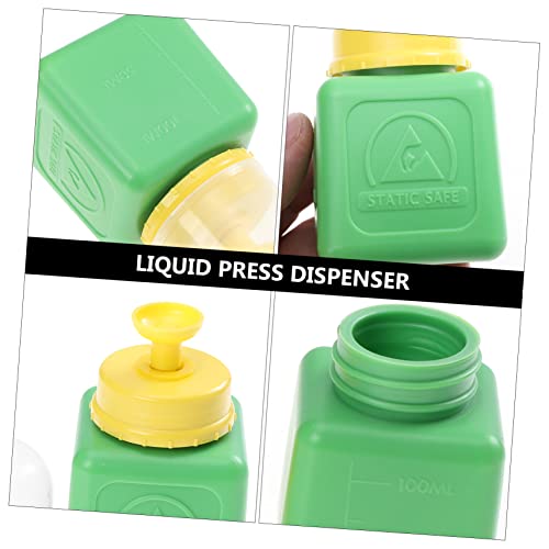 FRCOLOR 1 Peça Garrafa De Bomba De Mamilo Recipiente De Loção De Viagem Recipiente De Viagem Shampoo