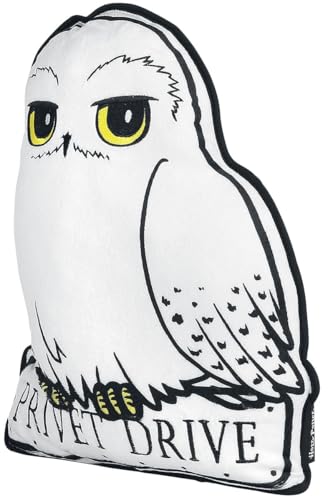Harry Potter Hedwige Indifférent Coussin Blanc 100% Polyester