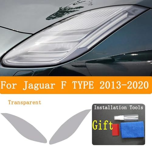 Film protection TPU phares Jaguar F Type, kit réparation voiture anti-rayures 2013-2020 - 2