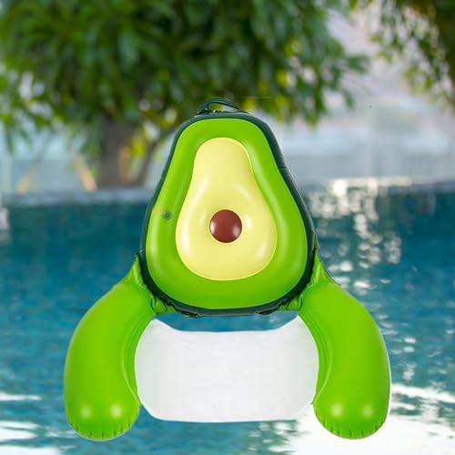 Siège flottant en mesh gonflable avocat avec dossier ergonomique - 3