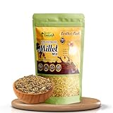 Danodia's Zoolulu Budgies & Finches Millet Mix (450 g/1 lbs) | Mélange de graines d'oiseaux pour les budgies, les Finches et les Canaries | Nutrition quotidienne saine