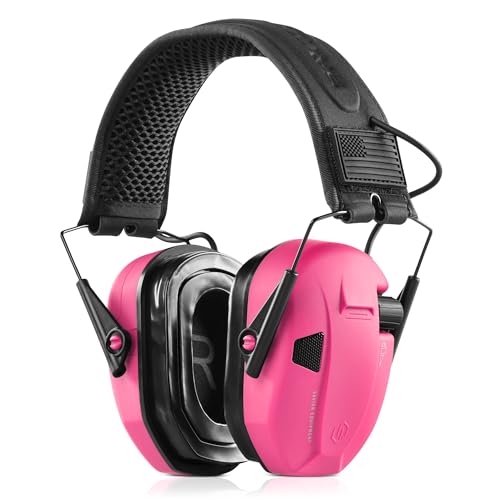 Image of Savior Equipment Apollo Electronic Earmuffs For Shooting w /Gel Ear Pads, 24dB NRR, Noise Cancelling Ear Protection Headset
