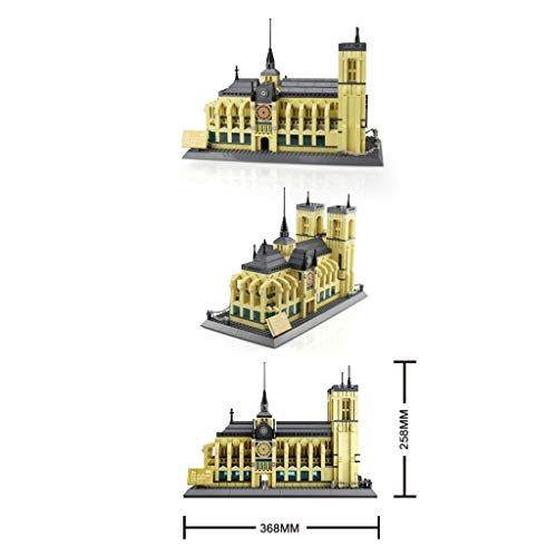 WANGE Kathedrale Notre Dame - ArtikelNr. 5210, Anzahl der Teile: 1380