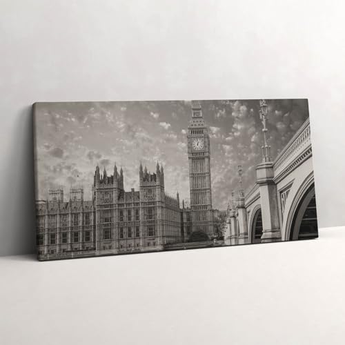Image imprimée sur toile Big Ben 120x60cm tableau photo décoration salon
