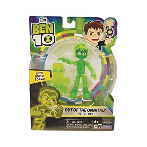 Ben 10 Translucent Glitch Action Figure Cover