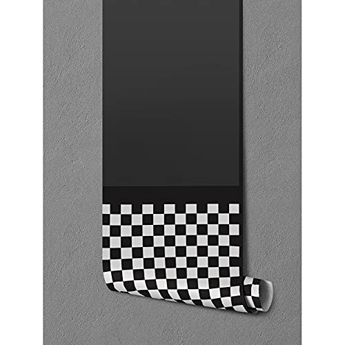 Stickers Muraux Carrés sombres Masquez les Murs Abîmés Papier Peint Adhésif - 5