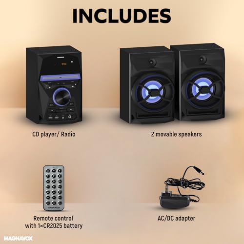 Magnavox MM441-EC 3-Piece Cd Shelf System thumb #2