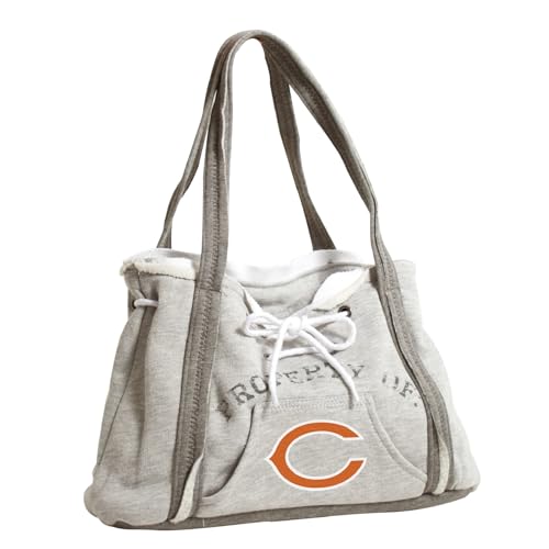 Littlearth NFL Chicago Bears Hoodie Purse, Team Color, 9.5” x 15.5” x 4”