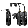 BEAZOOM Professional UHF Wireless Saxophone Mic System, Clip-On Instrument Microphone Sax and Trumpet, 30m for Range, 8H for battery Life, ABS Body, Black(1 to 1) #5
