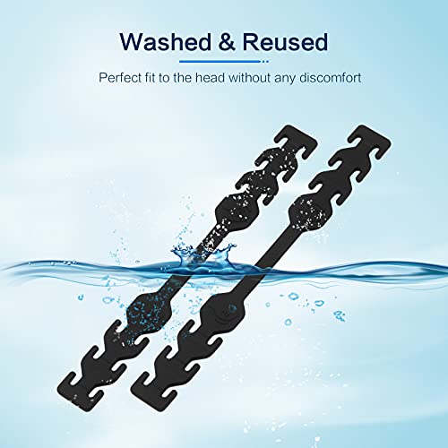 10Pcs Mask Extender Strap,Ear Savers For Masks,Universal Size Face Mask Holder,3 Adjustment Slots,Enhanced Flexibility,Compatible With Cloth Mask, Disposable Mask – For Kids And Adults(Black)… #TOP4