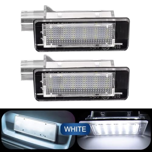 Luces para matrícula de Coche ref 8200013577 iluminación clara y precisa 2