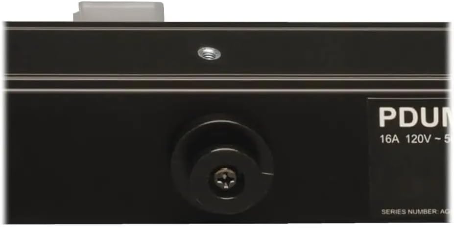 Eaton Tripp Lite PDUMV15-24 Metered PDU 15A 120V, 8 NEMA 5-15R Outlets, NEMA 5-15P Plug, 15 ft Cord, 0U 24in Vertical Rack Mount, ACE 3 Year Warranty Included