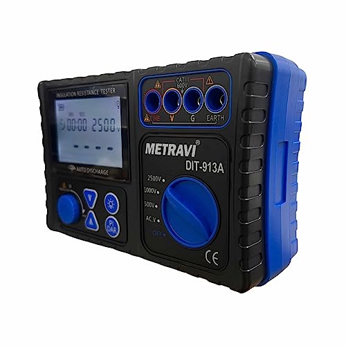 Image of Metravi DIT-913A Digital Insulation Resistance Tester