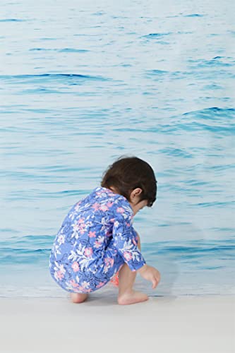 Image of UMELOK Baby Girl One Piece Swimsuit Infant Rash Guard Bathing Suit