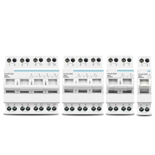 Interruptor de aislamiento MTS 4P 63A de doble potencia y transferencia manual manual